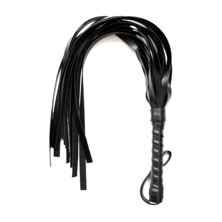 flogger korbács ergonomikus markolattal 45 cm