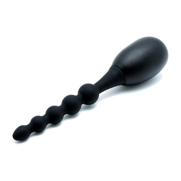 LATEX PLAY Duș intim din silicon cu cap cu bile R9124