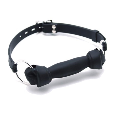 silikonski gag s kostjo