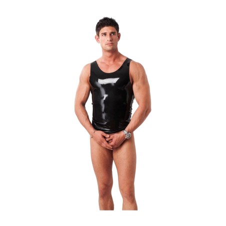 t-shirt pour homme en latex
