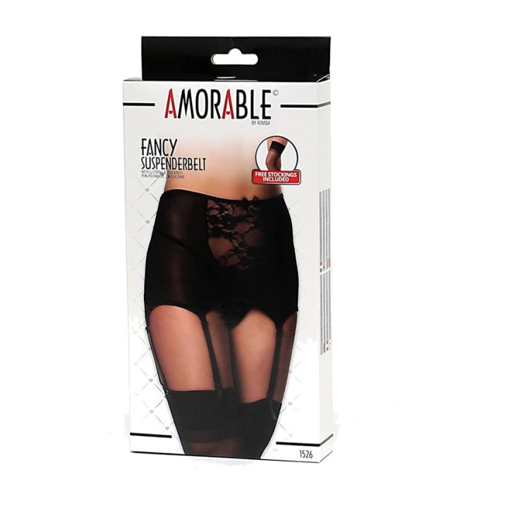 AMORABLE Lligacames ample de maluc amb tanga R1526.4VAR