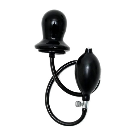 plug anal gonflabil din latex cu pompă