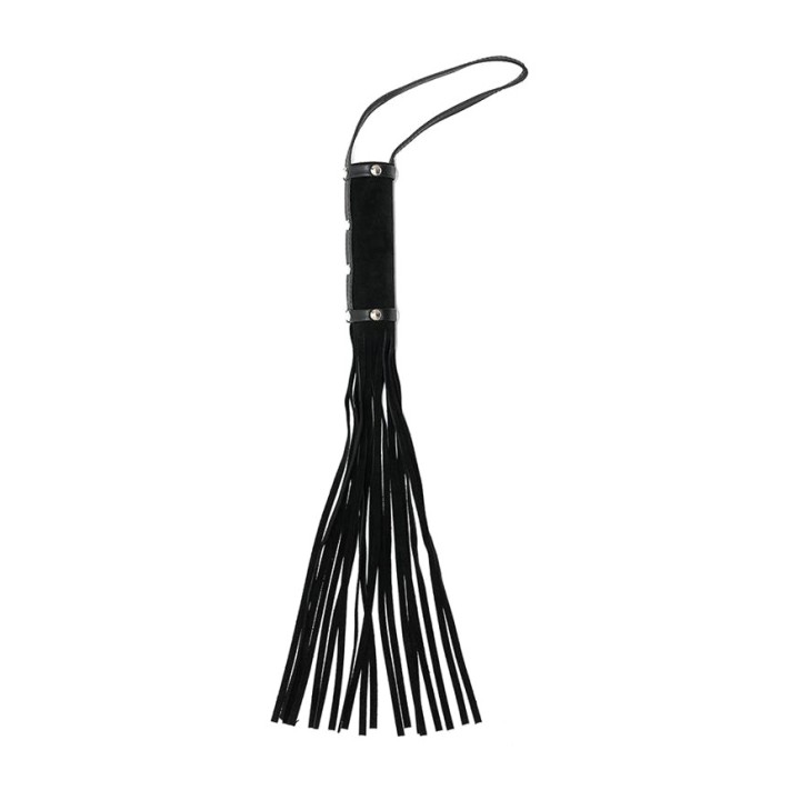 BONDAGE PLAY Flogger de cuir i plàstic 50 CM R7729