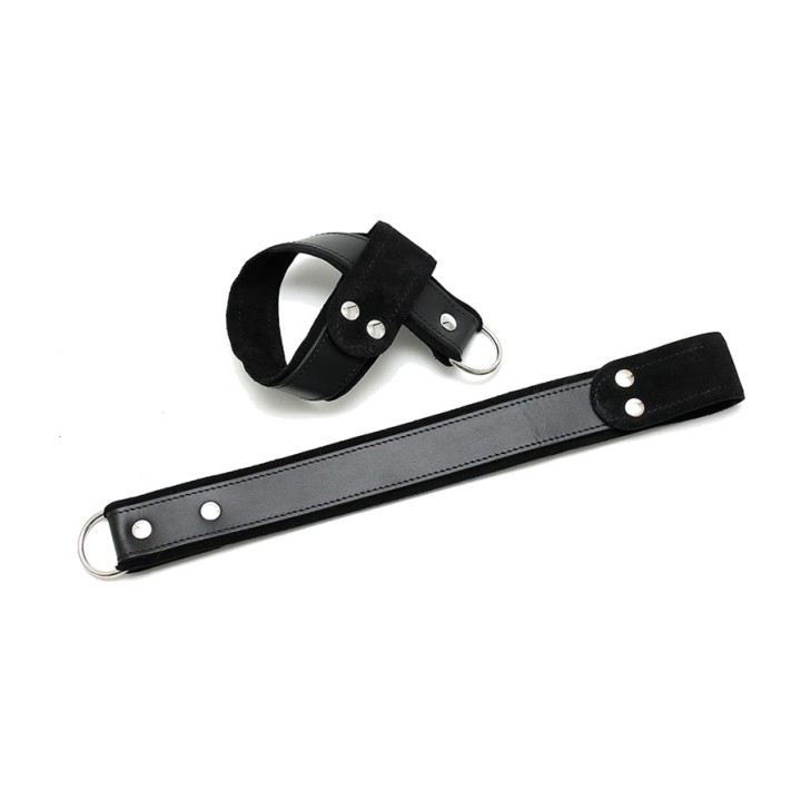 BONDAGE PLAY Leren boeien met D-ringen R7626