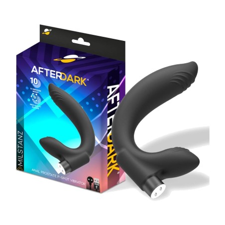 prostate vibrator for the p-spot with textured area milstanz