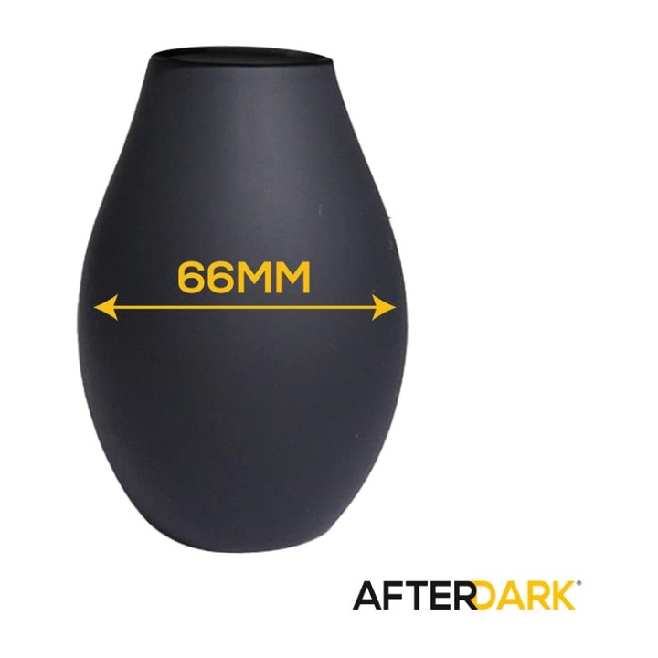 AFTERDARK Ducha anal de silicone com cânula de bolas JONAS