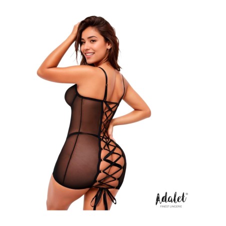 babydoll avec dos façon corset et string hazel