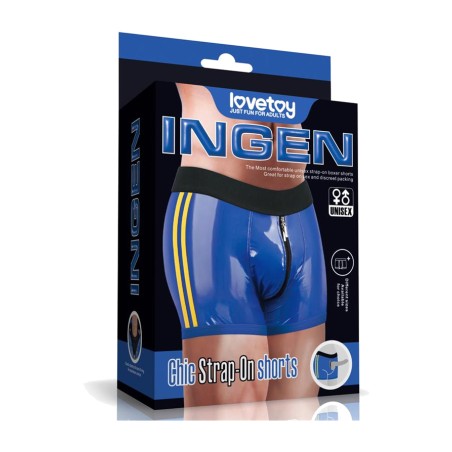 unisex boxer briefs for strap-on with zipper ingen chic