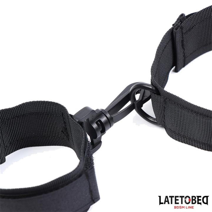 LATETOBED Coleira com algemas de nylon 8436615007394