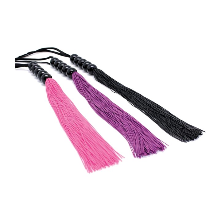 BONDAGE PLAY Flogger de silicone 38 CM R8041VAR