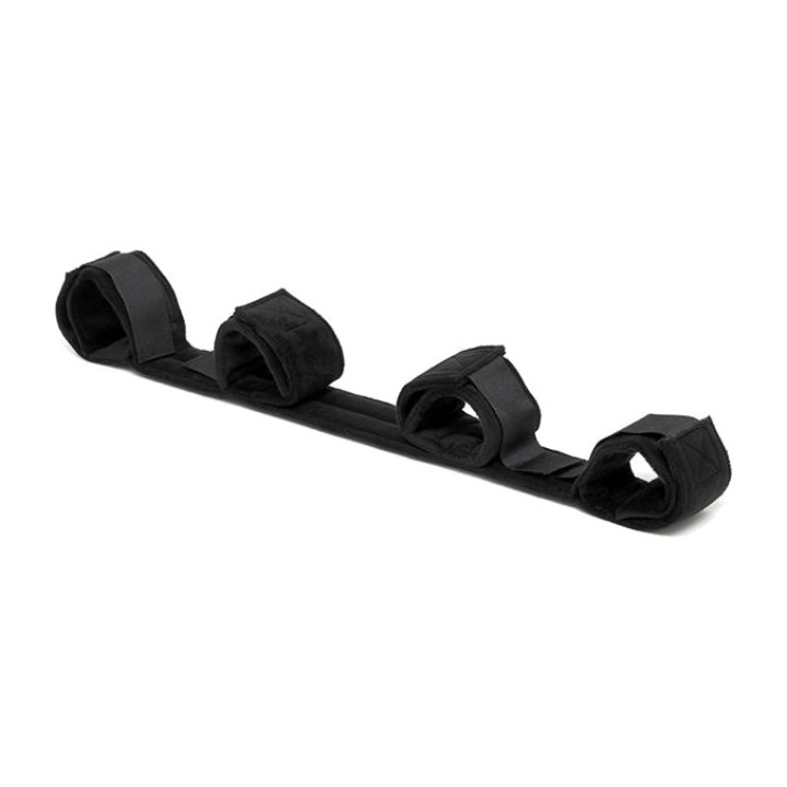BONDAGE PLAY Spreader bar with 4 cuffs 39 CM R8151VAR