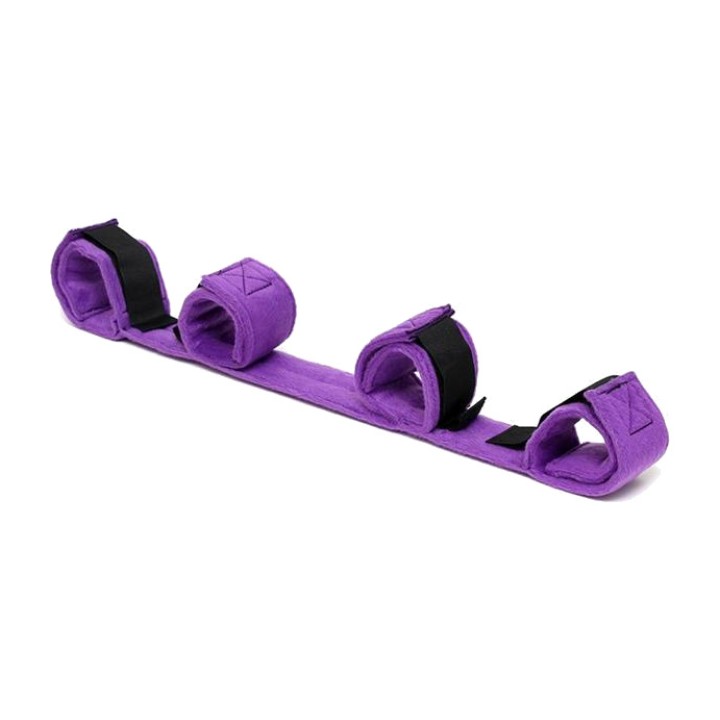 BONDAGE PLAY Barra separadora com 4 algemas 39 CM R8151VAR