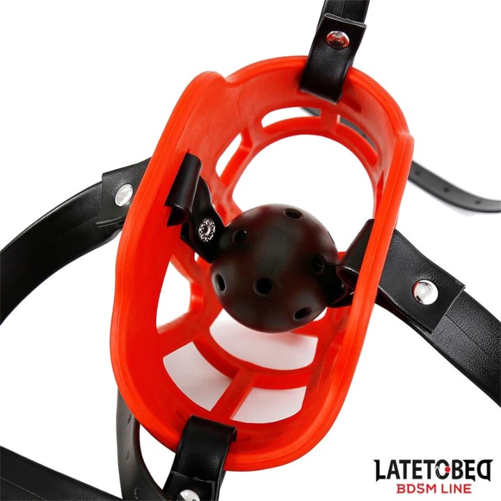 LATETOBED Muzzle with adjustable gag 8436615001798