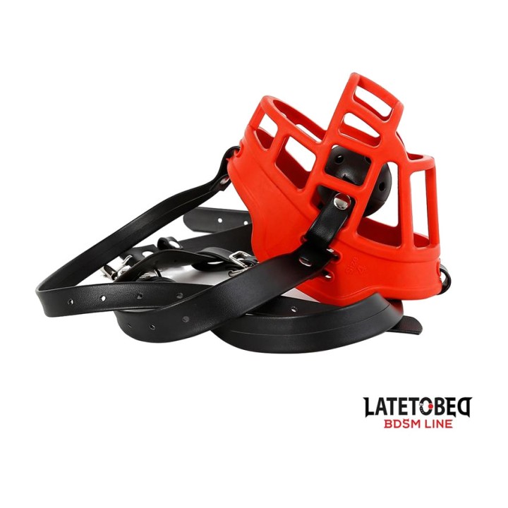 LATETOBED Muzzle with adjustable gag 8436615001798