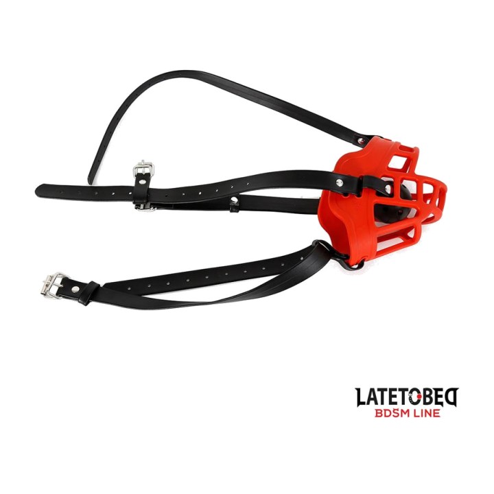 LATETOBED Muzzle with adjustable gag 8436615001798