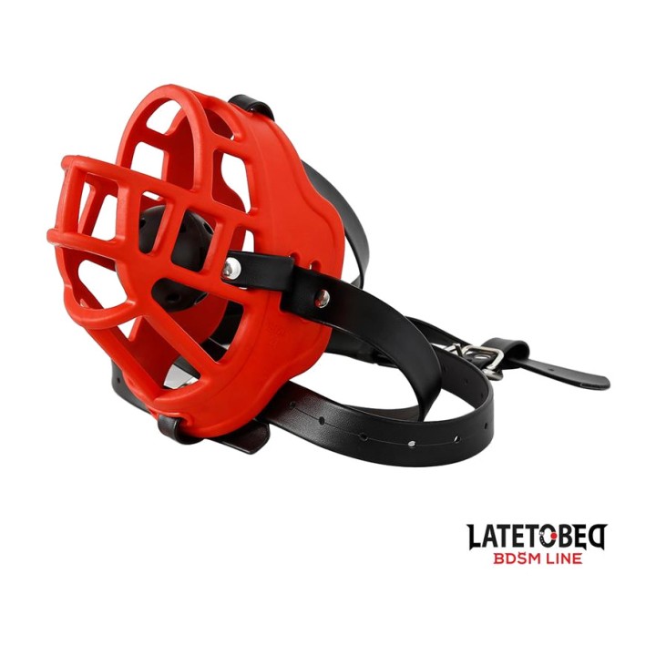 LATETOBED Muzzle with adjustable gag 8436615001798