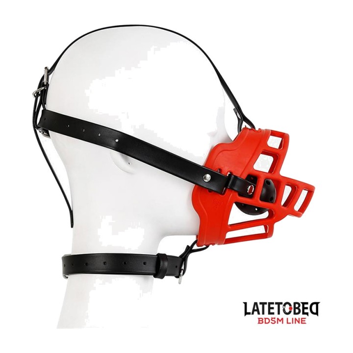 LATETOBED Muzzle with adjustable gag 8436615001798