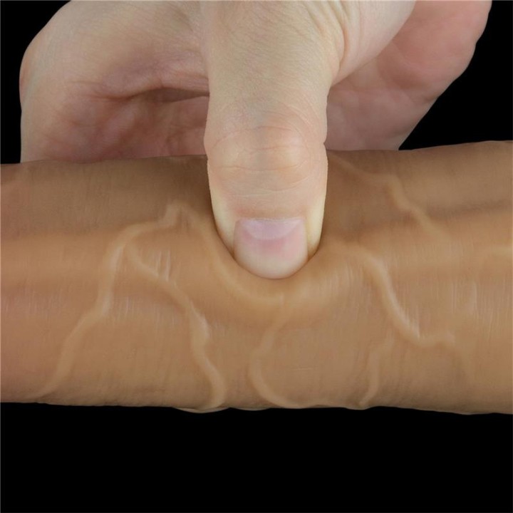 LOVETOY Realistic rotating vibrator with dual-layer design