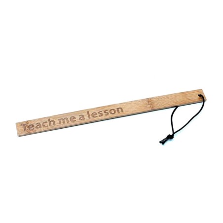 pagaie en bambou teach-me-a-lesson 40 cm