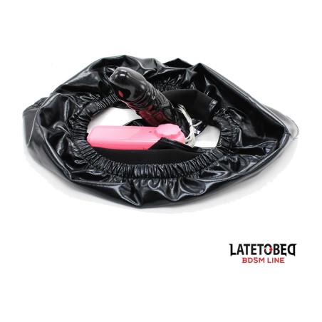stretch panties with vibrating dildo and wired remote control vibración