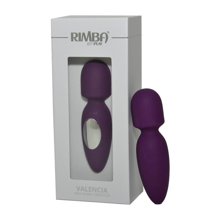 RIMBA Rechargeable mini wand vibrator VALENCIA R2590VAR