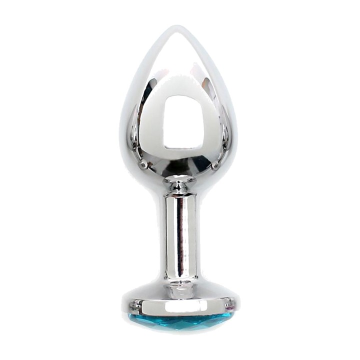 RIMBA Fémanális plug ékkővel SOFIA 9 X 3,5 CM R2558VAR