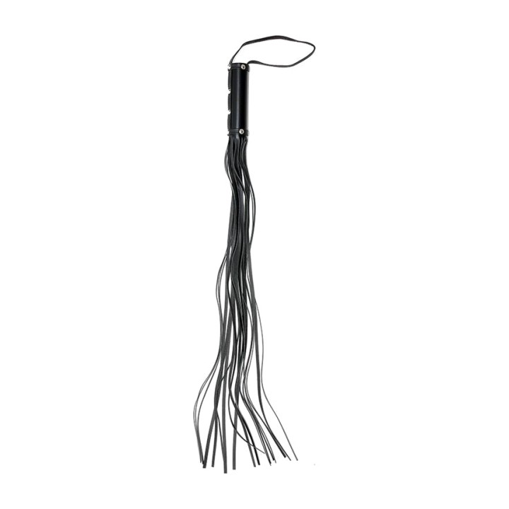 BONDAGE PLAY Flogger din piele cu 19 fâșii 80 CM R7730