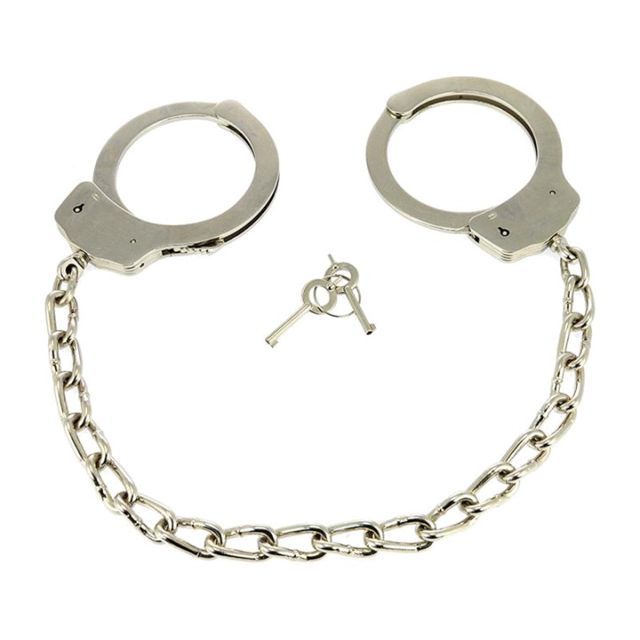 BONDAGE PLAY Metal ankle cuffs R7630