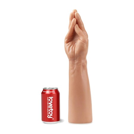 realistické dildo ve tvaru ruky magic hand 13.5"