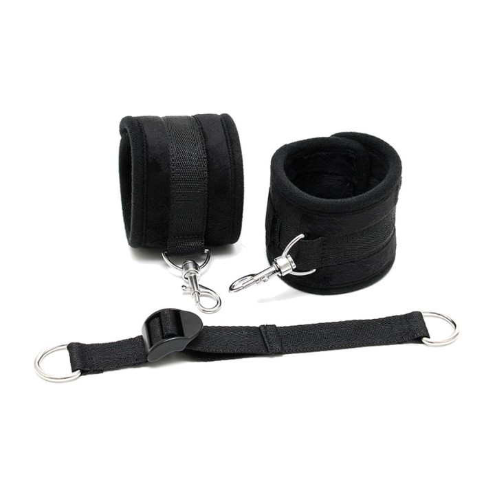 BONDAGE PLAY Nylon enkelboeien met elastische riem R7002VAR