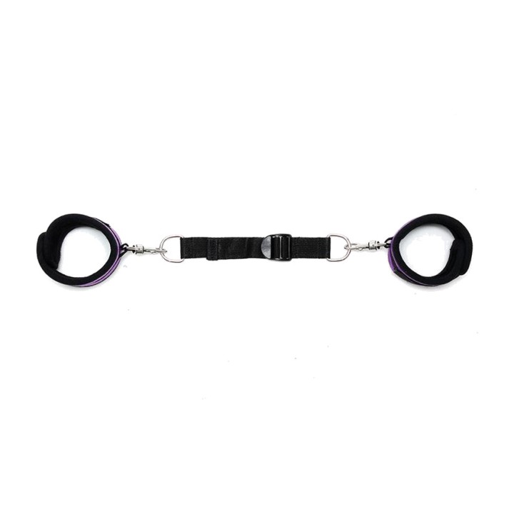 BONDAGE PLAY Algemas de nylon para os tornozelos com correia