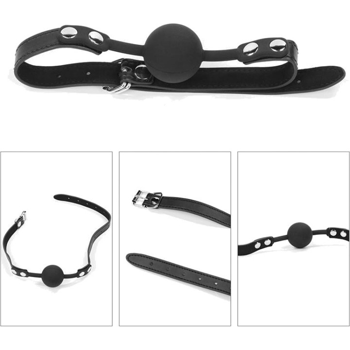 LOVETOY Kit de bondage com mordaça, algemas e flogger DELUXE