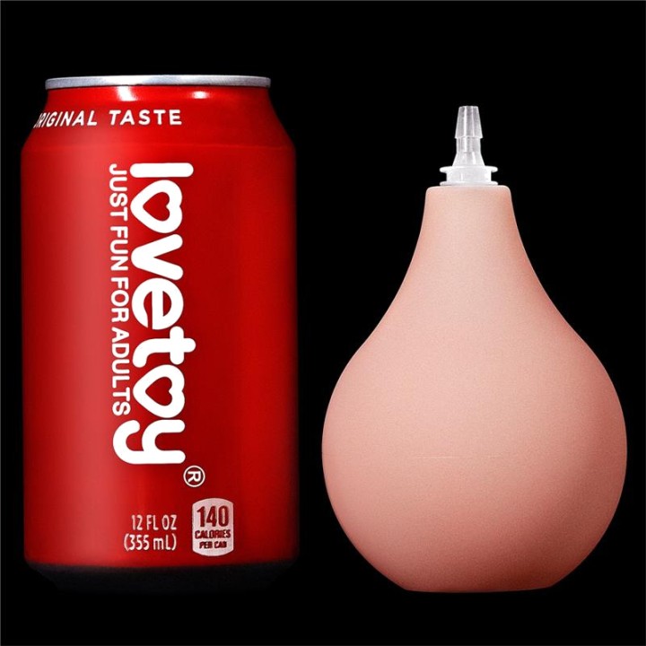 LOVETOY Gode réaliste éjaculateur avec ventouse SQUIRTING-9"