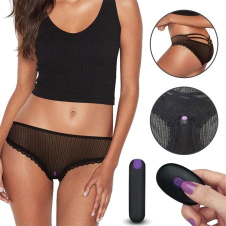 culotte vibrante rechargeable avec télécommande ijoy