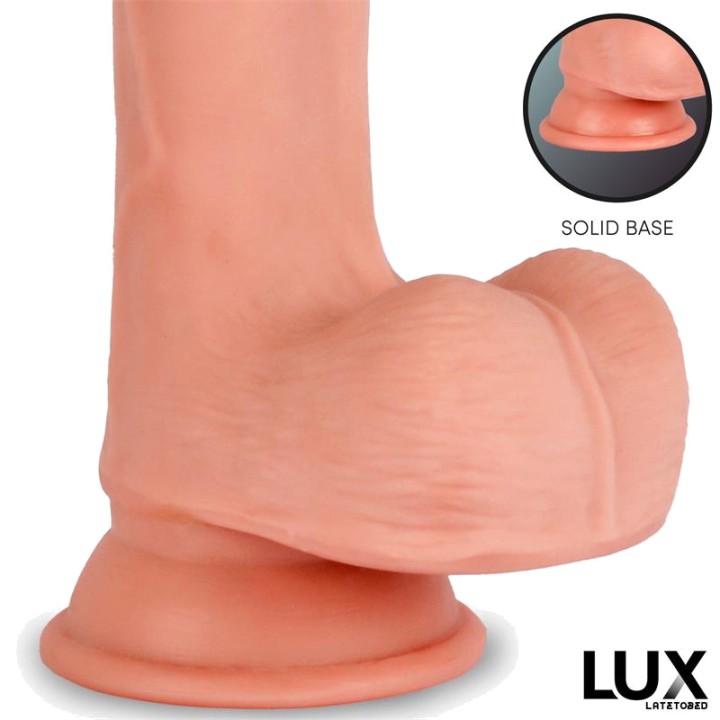 LUX Triple-density realistic dildo with testicles MAX 8,2"