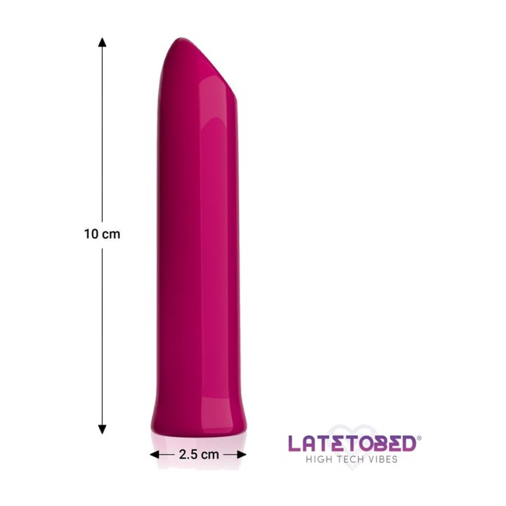 LATETOBED USB-rechargeable magnetic 10-function vibrating