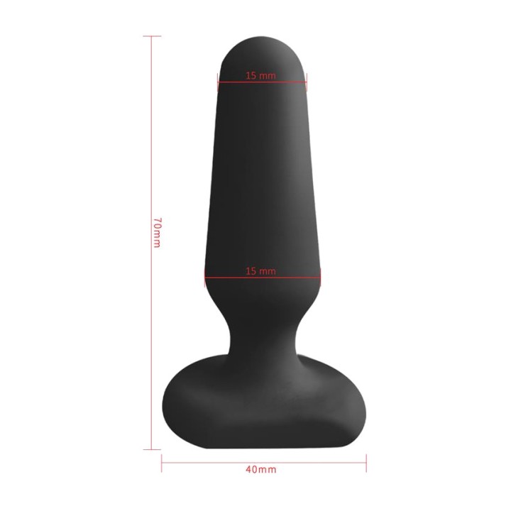 LATETOBED Plug anal clasic din silicon DOON LT-557