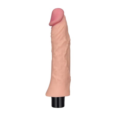 puha, valósághű vibrátor 10 sebességfokozattal real-softee 8"