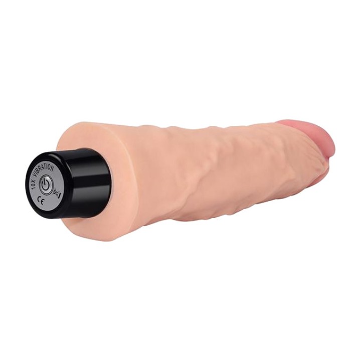 LOVETOY Blød, realistisk vibrator med 10 hastigheder