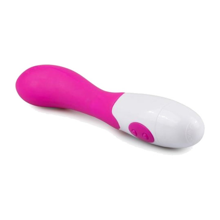 EASYTOYS Silicone G-spot vibrator ROSE ET366PNK