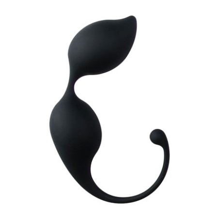 bolas vaginais curvas de silicone 20 x 3 cm