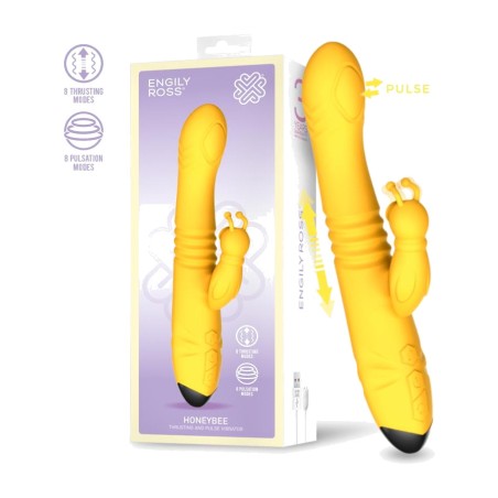 vibrador com impulsos e pulsações honeybee