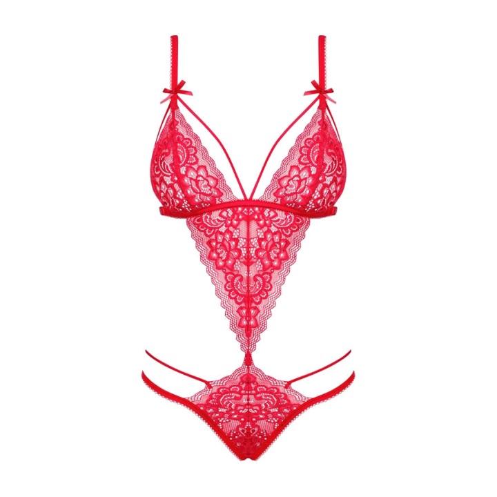 OBSESSIVE Body de encaje con diseño geométrico LOVLEA 5901688229071VAR