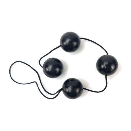 cadena anal de 4 bolas con anilla