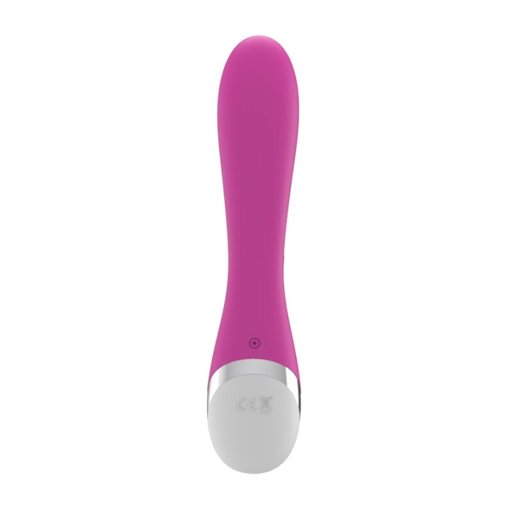 A-GUSTO Rechargeable silicone dual rabbit vibrator with 10