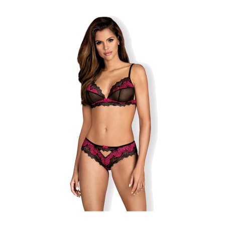 unlined lace bra and thong set tulia
