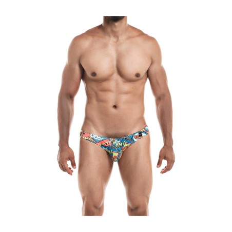 slip d’home de cintura baixa amb estampat de còmic provocative