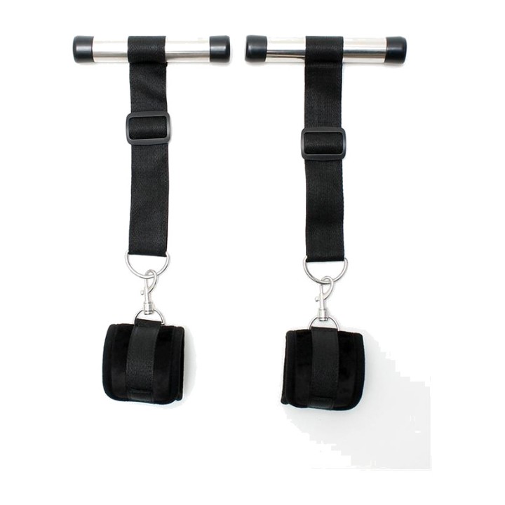 BONDAGE PLAY Manilles de porta amb cintes ajustables