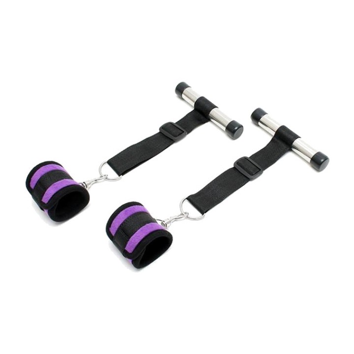 BONDAGE PLAY Dveřní pouta s nastavitelnými pásky R8143VAR