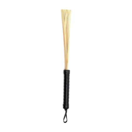 frustino con strisce di rattan